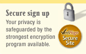 Secure sign up